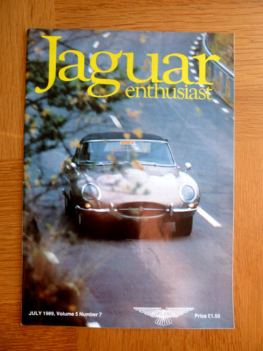 Jaguar enthusiast magazine - jaguar,