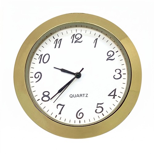Replacement gold bezel clock - replacement,