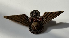 Vintage Metal TWA Junior Pilot