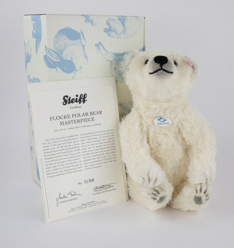 Steiff flocke polar bear - polar,