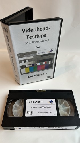 Swiss vhs video head test - vhs,