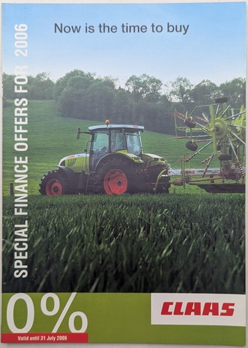 Original claas finance offers - claas,