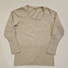 Celtic Clothing Sheepskin Jumper Dress Large Made in Scotland Geelong Lambswool 