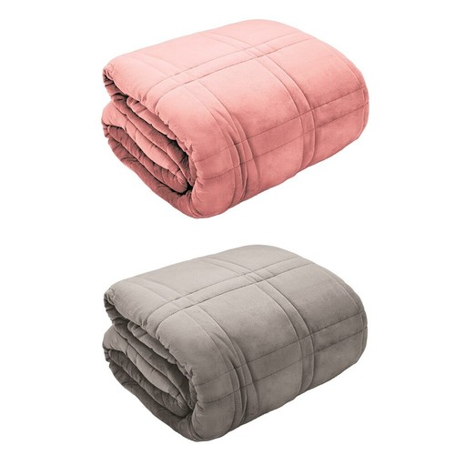 Velour weighted blanket - weighted,