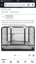 Pretty Pooch Whelping Pen With Tray And Cushion (Extra Large)
