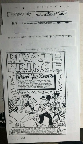 Vintage art copies briefer - copies,