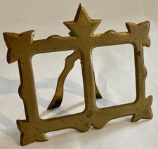 Antique 19thC. Brass Gothic