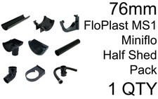76mm FloPlast MS1 Miniflo Half