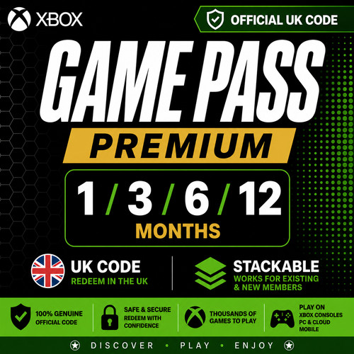 Xbox game pass premium code - pass,