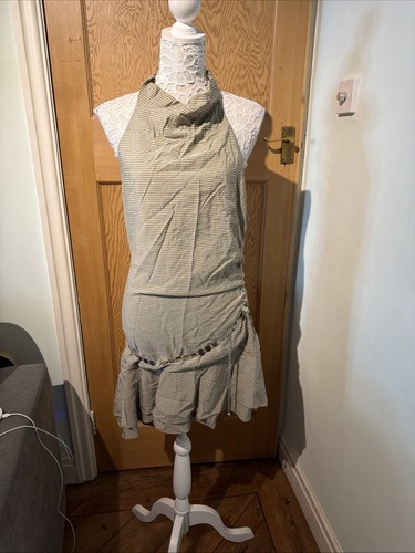 Zara size backless dress - l,