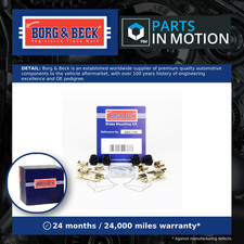 Brake Pad Fitting Kit Front BBK1706 Borg & Beck Genuine Top Quality Guaranteed