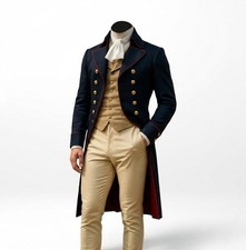 Men's Navy Blue Wool Regency