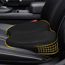 Wedge Car Seat Cushion: Memory
