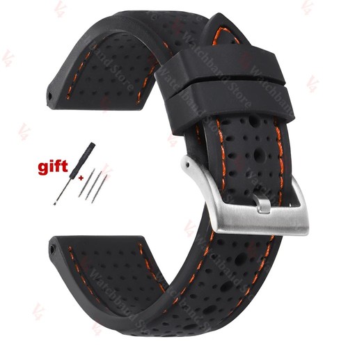 Premium silicone watch strap - silicone,