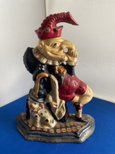 Mr Punch and Clown Dog - 9”