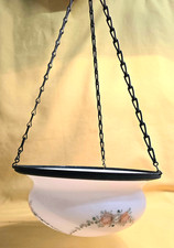 SMALL EDWARDIAN SATIN GLASS