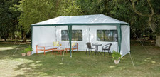 Gazebo Marquee Party Tent White With sides 6m x 3m