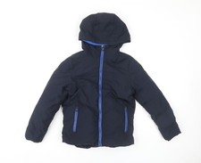 Next Boys Blue Puffer Jacket 7