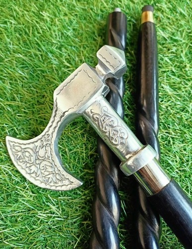 Victorian ice axe head - head, handle