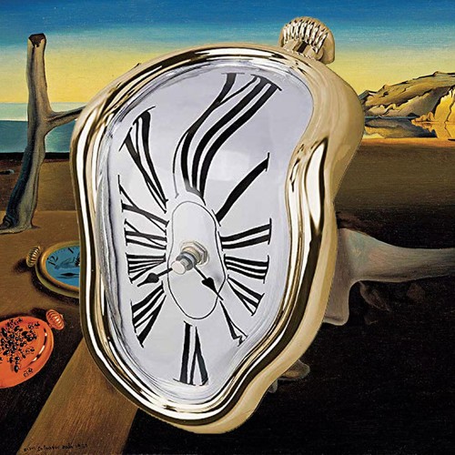 Melting clock salvador dali - salvador,