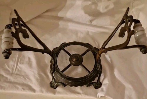 Antique samovar brass stand - samovar,