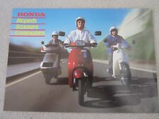 Honda Mopeds C50 C90 CG125 H100 PXR5 Sales Sheet Moped Scooter Brochure motorcyc