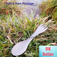 Titanium Spork. Camping, Hiking, Packable. EDC. UK Stock