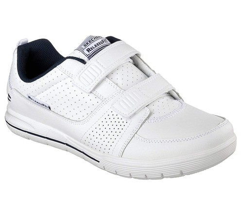 Skechers mens white - skechers, navy