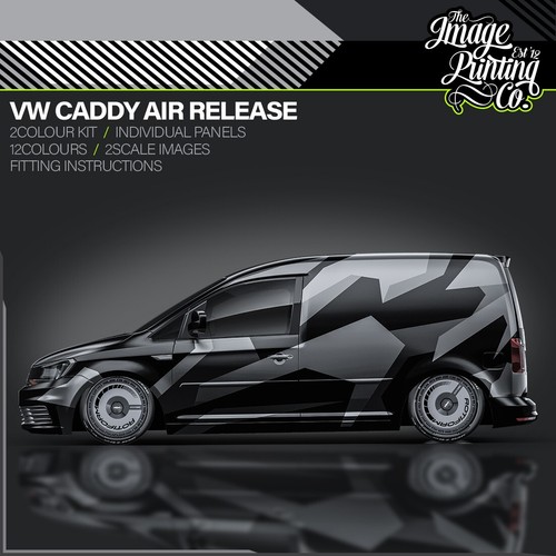 Caddy vinyl decals camo - vinyl,