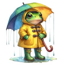 6x funny frog sticker car