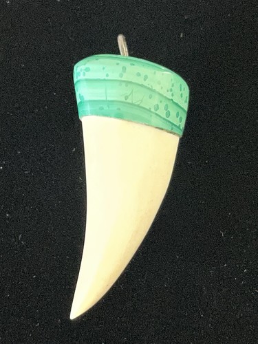 Vintage faux tiger - faux, tooth