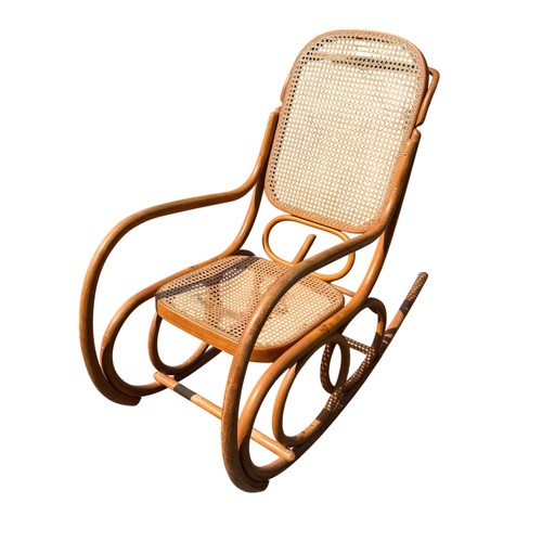 Vintage bentwood rocking chair - vintage,