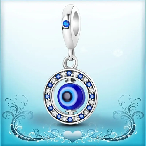 Elegant blue evil - evil, eye
