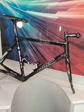 BMC SLC01 Promachine CLASSIC Carbon RETRO FRAMESET 55 cm + Xtras. VGC