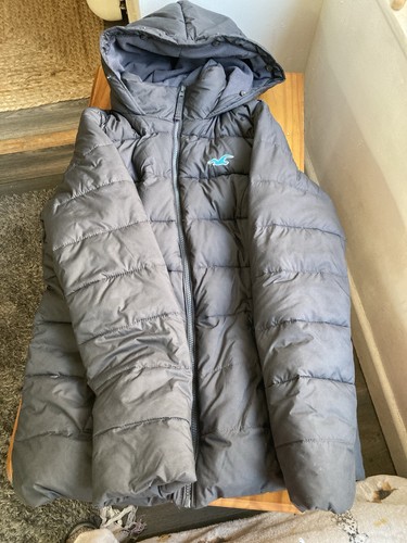 Women black hollister puffer - women's,
