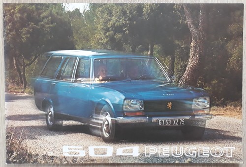 Peugeot 504 estate range - peugeot,