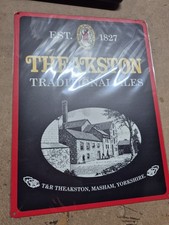 Metal British Beer Sign (Theakstons)