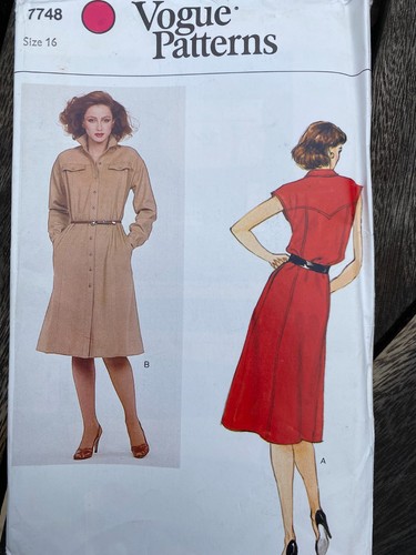 Vogue patterns 7748 misses - vogue,