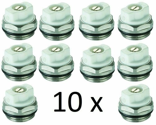 10x white radiator bleed - radiator,