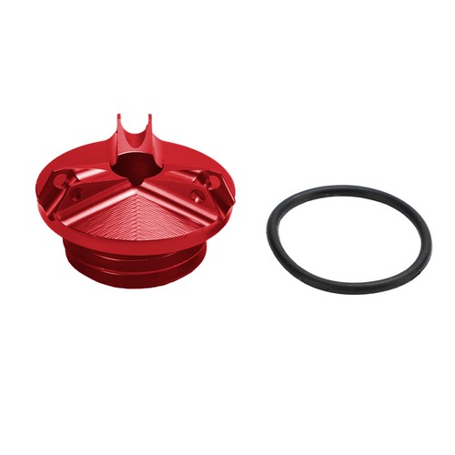 Red oil filler cap for - oil, yamaha