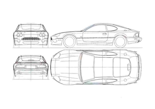 Photo blueprint aston - photo,