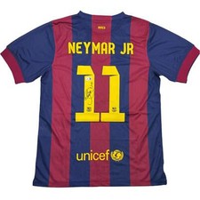 Autographed/Signed Neymar Jr