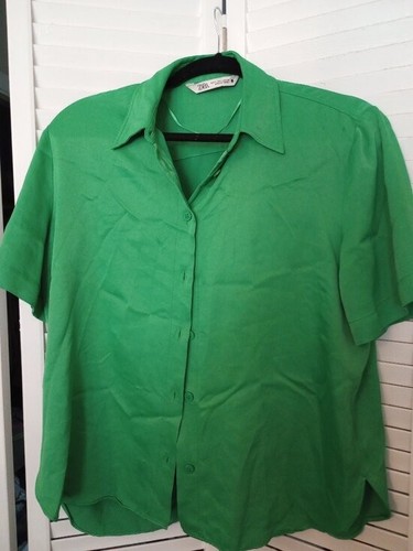 Nwt zara women vibrant green - nwt,