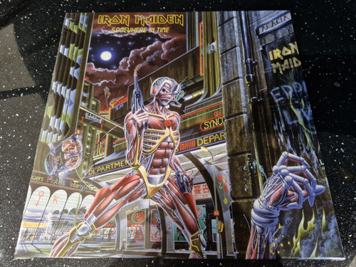 Iron maiden somewhere time - maiden,