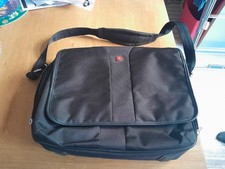 Wenger Swissgear Black Laptop Bag Multiple Compartments  (42 X 37 X 13cm) EXC