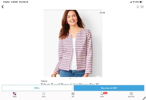 Talbots tweed spring summer - talbots,