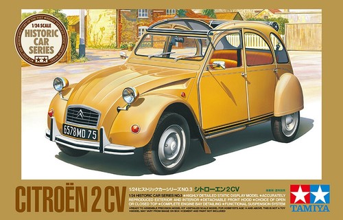 Tamiya citroen 2cv - citroen,
