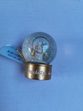 Snow Globe Golden Angel Glass