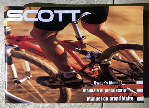 Scott bike owners - scott, manual