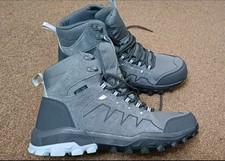 New Lightweight UK 9 Suede Leather Summer Waterproof Boots Men's Hiking Walking 